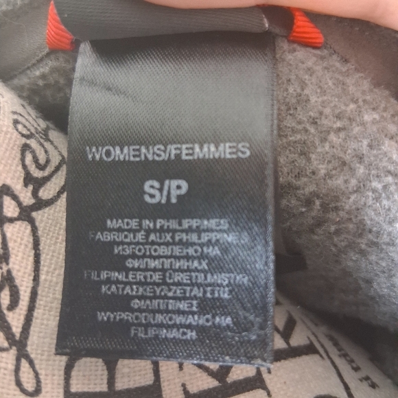 The North Face Women's Charcoal Fleece Pullover Small - Picture 4 of 6